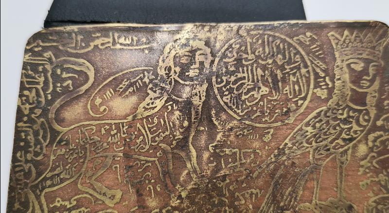 OSMANLI DÖNEMİ ASLAN VE KARTAL RESİMLİ ÇOK NADİR TILSIM