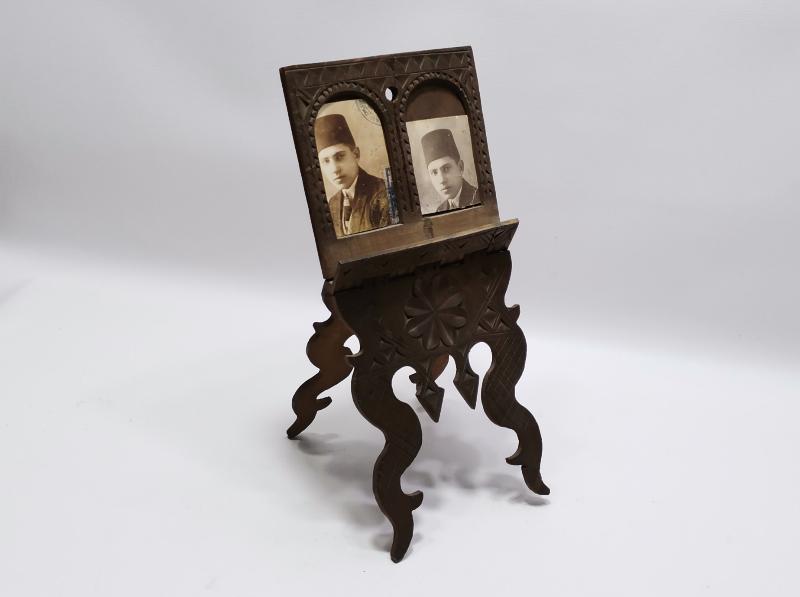 OSMANLI DÖNEMİ ÇOK NADİR EL OYMA İŞÇİLİKLİ AHŞAP RESİMLİK