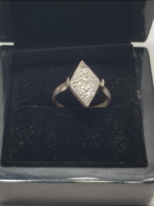 OSMANLI DÖNEMİ ÇOK NADİR GÜMÜŞ TILSIM YÜZÜK