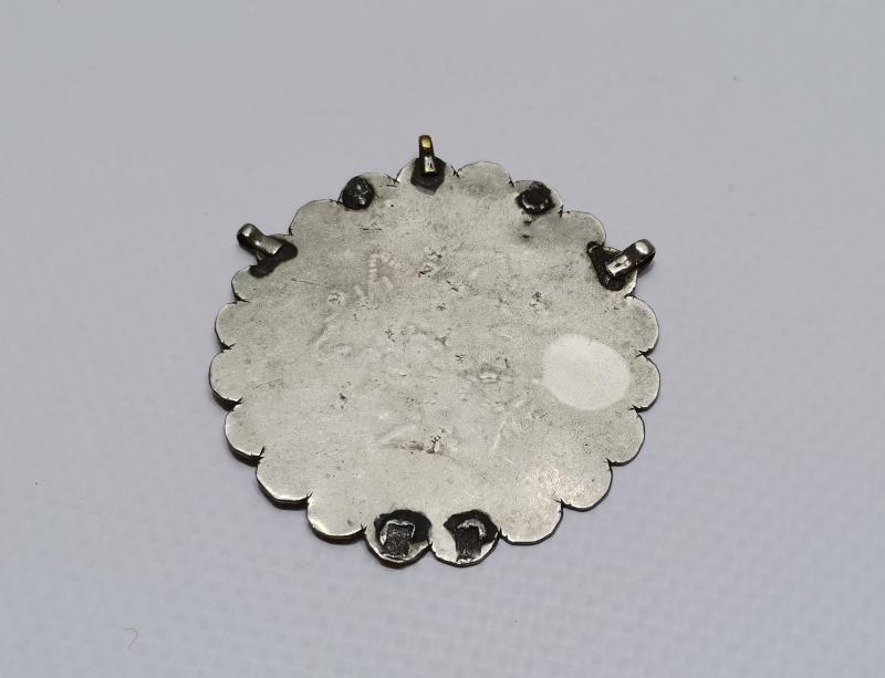 OSMANLI DÖNEMİ EL KAZIMA KADIYEL HACAT DUASI YAZILI GÜMÜŞ TILSIM