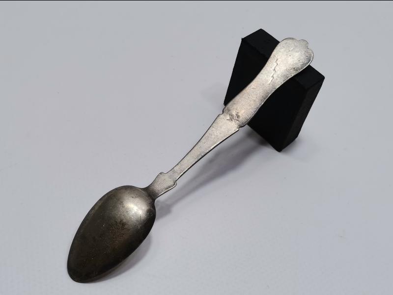 OSMANLI DÖNEMİ TUĞRALI, SAH DAMGALI VE ÇEŞNİLİ GÜMÜŞ TATLI KAŞIĞI