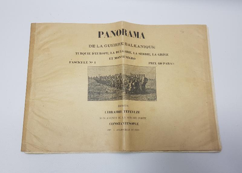 SULTAN MEHMET REŞAD GÖRSELLİ OSMANLI BALKAN SAVAŞLARI PANORAMASI