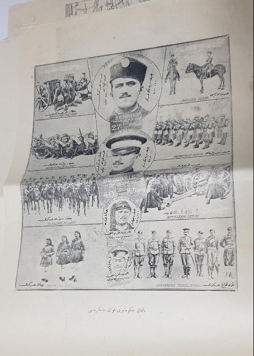 SULTAN MEHMET REŞAD GÖRSELLİ OSMANLI BALKAN SAVAŞLARI PANORAMASI