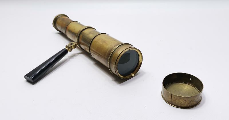 1830'LARDAN KATALİN SAPLI ÇOK NADİR TELESKOP