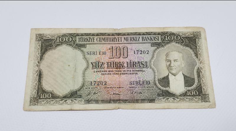 5. EMİSYON NADİR 100 LİRA KAĞIT PARA