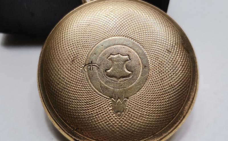 ALTIN KAPLAMA ZENNE CEP SAATİ