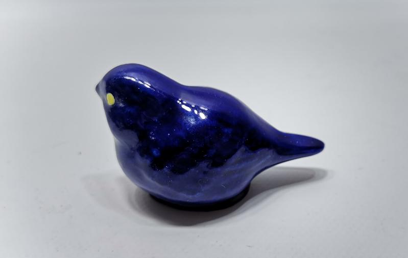 ANTİKA KÜTAHYA SERAMİK KUŞ BİBLOSU