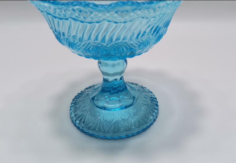 ANTİKA MAVİ CAM ŞEKERLİK