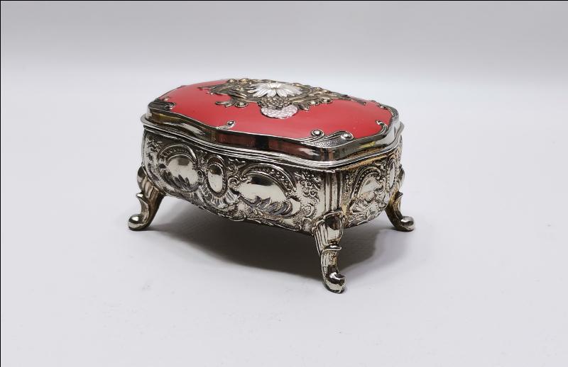 ANTİKA MİNELİ MÜCEVHER KUTUSU