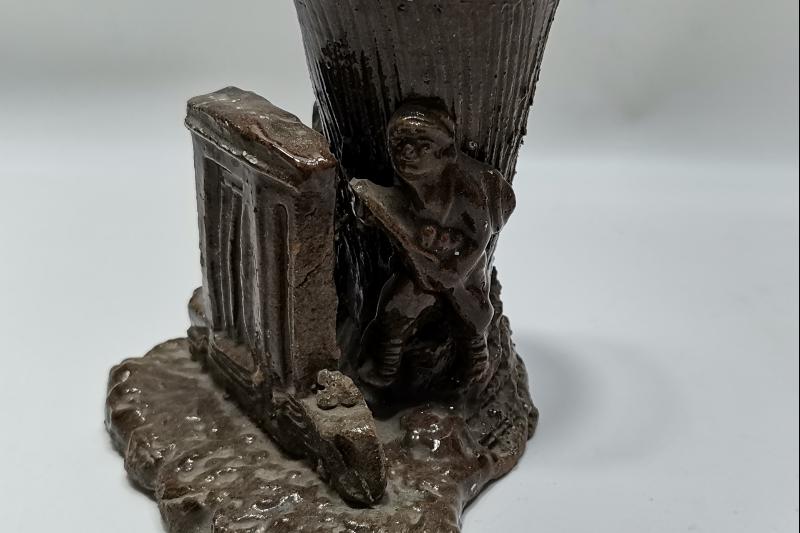 ÇANAKKALE SAVAŞI TEMALI ANTİKA ÇANAKKALE SERAMİK KALEMLİK