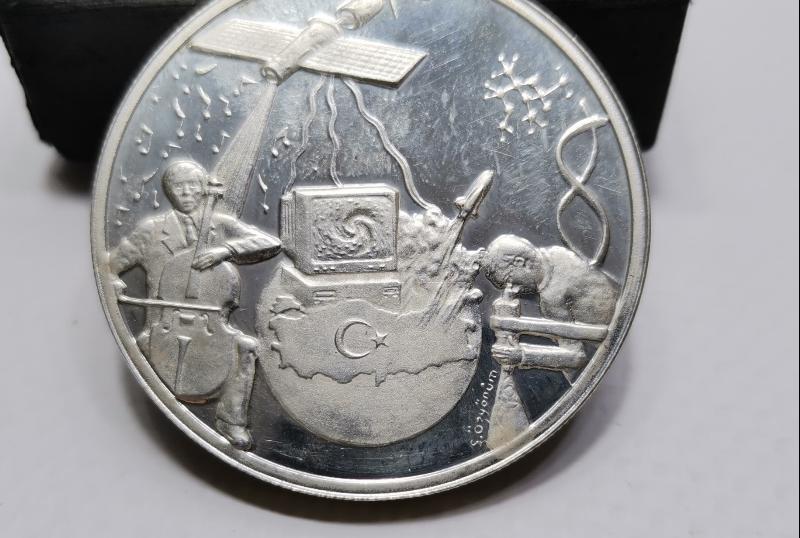 CUMHURİYETİN 75. YILI 3.000.000 TL GÜMÜŞ HATIRA PARA