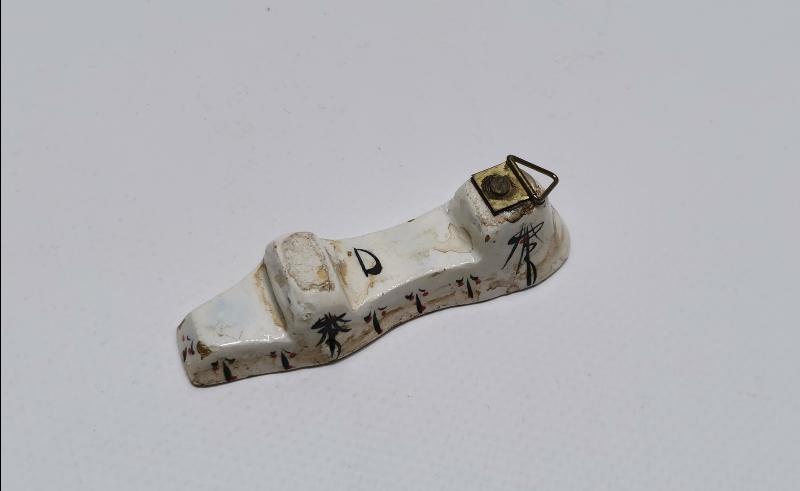 İMZALI KÜTAHYA SERAMİK TAKUNYA BİBLO