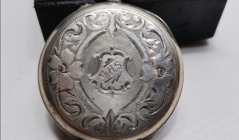 K.SERKISOFF CONSTANTINOPLE OSMANLI KADRAN GÜMÜŞ ZENNE CEP SAATİ