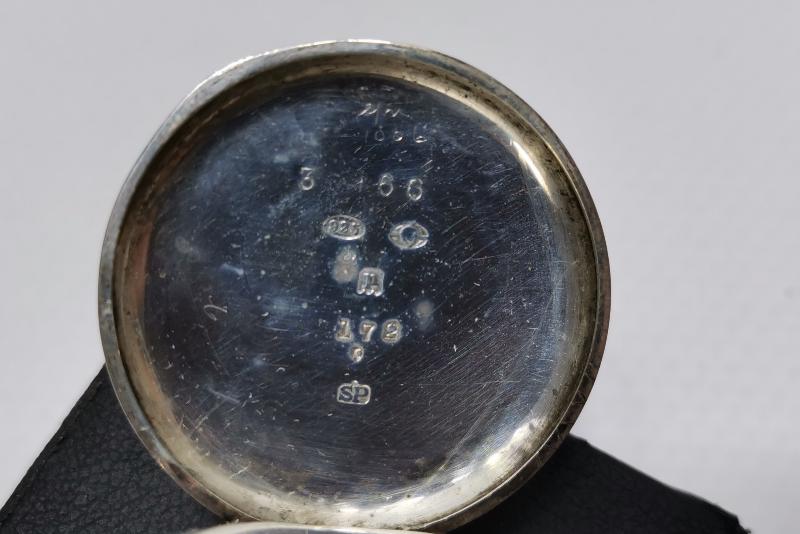 K.SERKISOFF CONSTANTINOPLE OSMANLI KADRAN GÜMÜŞ ZENNE CEP SAATİ