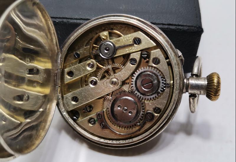 K.SERKISOFF CONSTANTINOPLE OSMANLI KADRAN GÜMÜŞ ZENNE CEP SAATİ