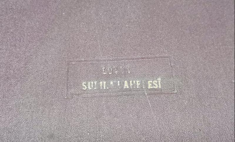 LOZAN BARIŞ ANLAŞMASININ TÜM MADDELERİNİN YAZILI OLDUĞU OSMANLICA NADİR KİTAP: LOZAN SULH MUAHEDENAMES