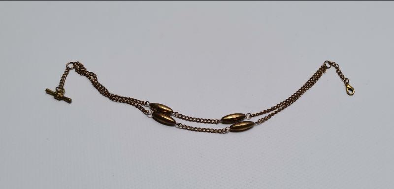 OSMANLI DÖNEMİ ALTIN KAPLAMA CEP SAATİ KÖSTEK ZİNCİRİ