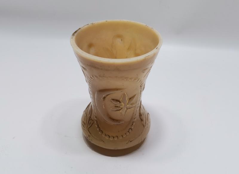 OSMANLI DÖNEMİ AY YILDIZLI OPAL BARDAK