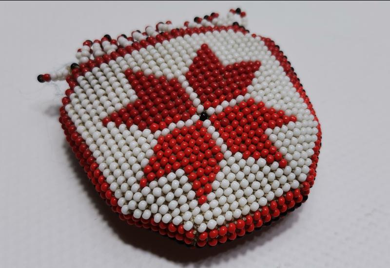 OSMANLI DÖNEMİ BONCUK İŞLEME CEP SAATİ KESESİ