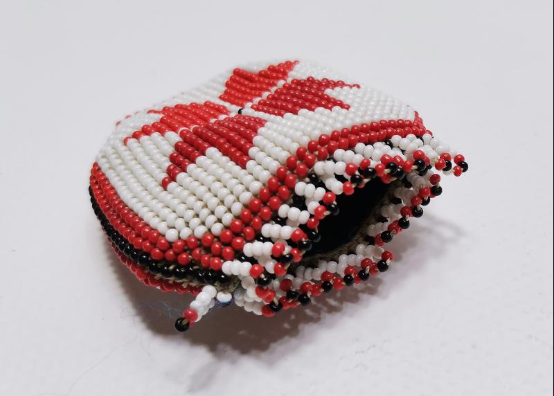 OSMANLI DÖNEMİ BONCUK İŞLEME CEP SAATİ KESESİ