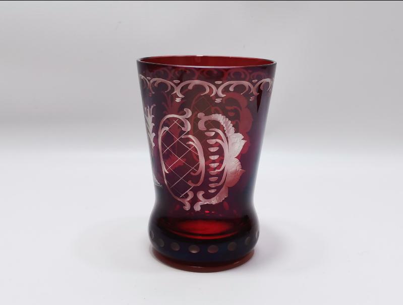 OSMANLI DÖNEMİ ÇEKOSLAVAK BOHEM KRİSTAL BARDAK