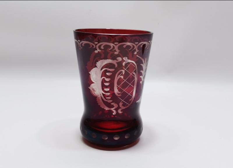 OSMANLI DÖNEMİ ÇEKOSLAVAK BOHEM KRİSTAL BARDAK