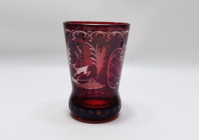 OSMANLI DÖNEMİ ÇEKOSLAVAK BOHEM KRİSTAL BARDAK