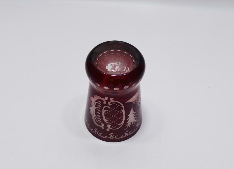 OSMANLI DÖNEMİ ÇEKOSLAVAK BOHEM KRİSTAL BARDAK