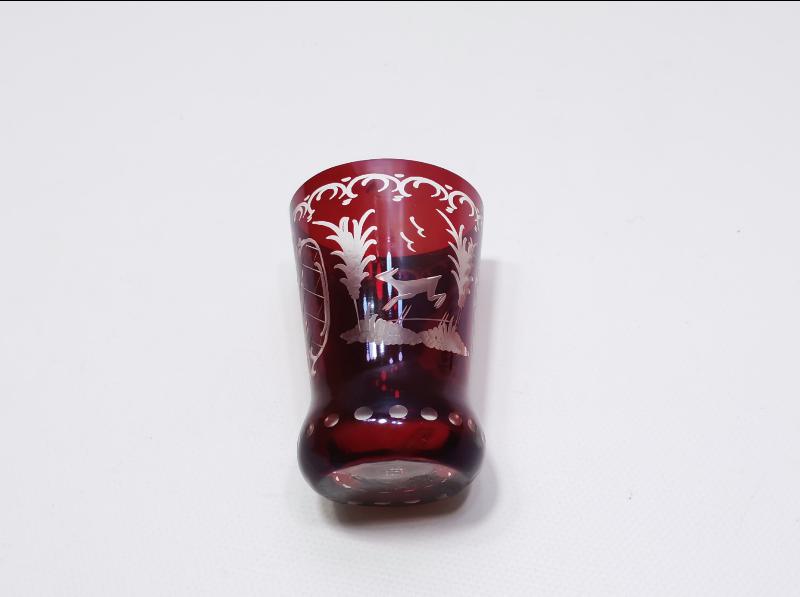 OSMANLI DÖNEMİ ÇEKOSLAVAK BOHEM KRİSTAL BARDAK