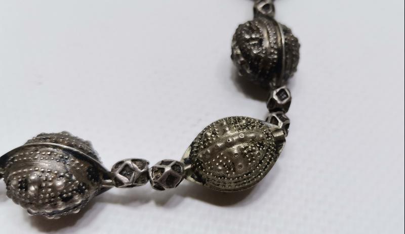 OSMANLI DÖNEMİ ERMENİ İŞİ GÜMÜŞ GERDANLIK