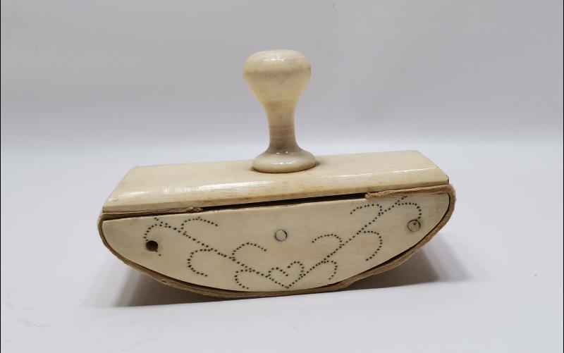 OSMANLI DÖNEMİ FİL DİŞİ MÜREKKEP KURUTMA ALETİ