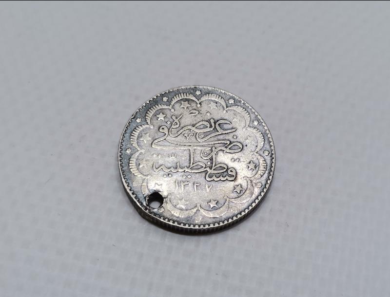 OSMANLI DÖNEMİ GÜMÜŞ 10 KURUŞ MECİDİYE PARA