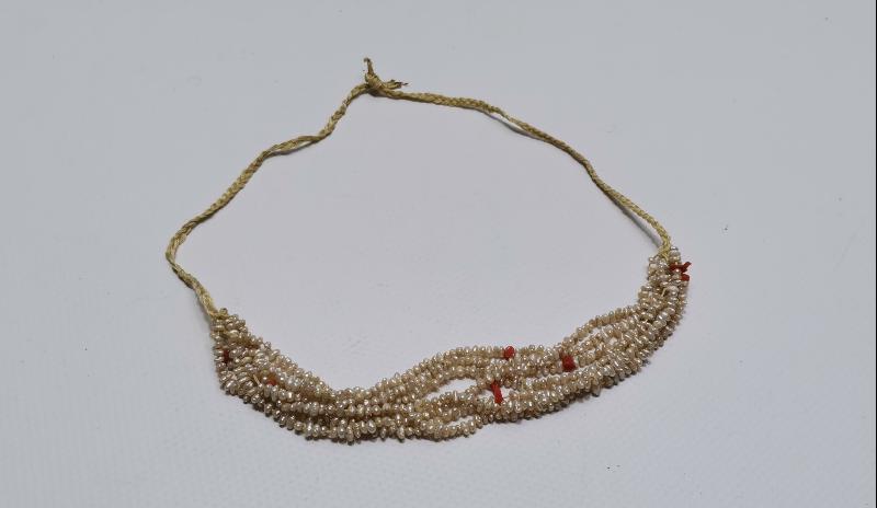 OSMANLI DÖNEMİ MERCANLI KUM İNCİ GERDANLIK