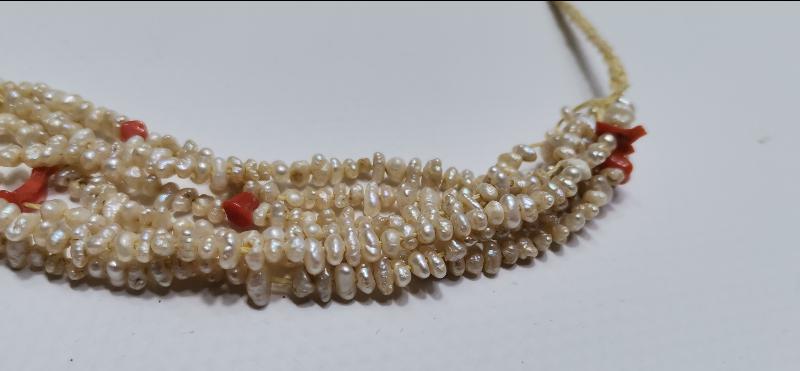 OSMANLI DÖNEMİ MERCANLI KUM İNCİ GERDANLIK