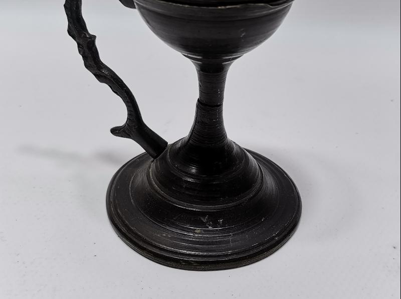 OSMANLI DÖNEMİ RUM İŞİ HAÇLI BUHURDANLIK 