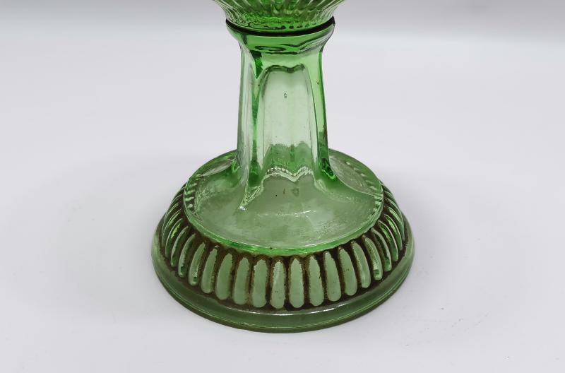 OSMANLI DÖNEMİ YEŞİL RENKLİ CAM LAMBA