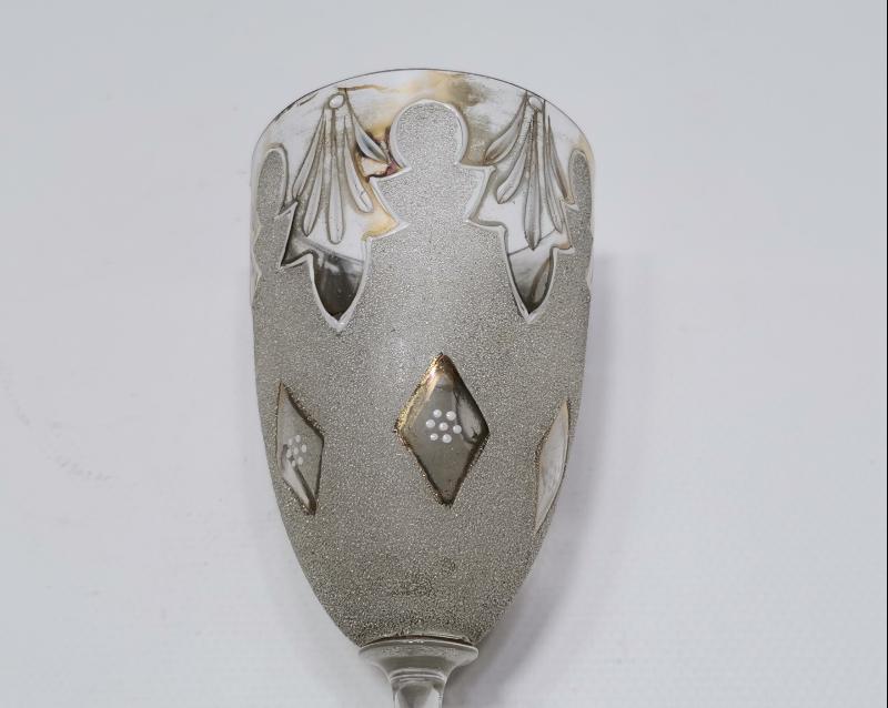 OSMANLI PAZARI İÇİN YAPILMIŞ KRİSTAL KADEH