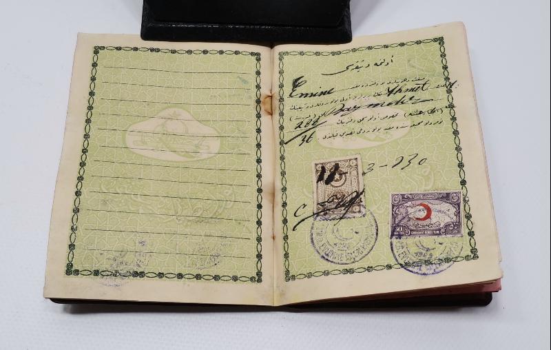 OSMANLICA EVLİLİK CÜZDANI