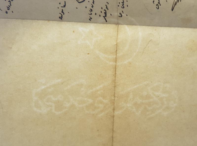 OSMANLICA TBMM ANTETLİ BALIKESİR MİLLETVEKİLİ OSMAN NİYAZİ BURCU İMZALI EL YAZMA MEKTUP