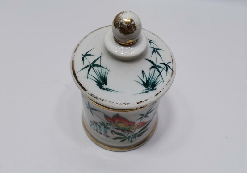 PORCELAIN D'ART BAUD FAIT MAIN DAMGALI ANTİKA FRANSIZ PORSELEN BONBONİYER