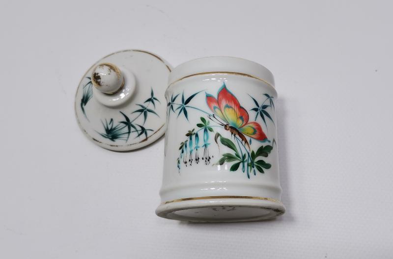 PORCELAIN D'ART BAUD FAIT MAIN DAMGALI ANTİKA FRANSIZ PORSELEN BONBONİYER