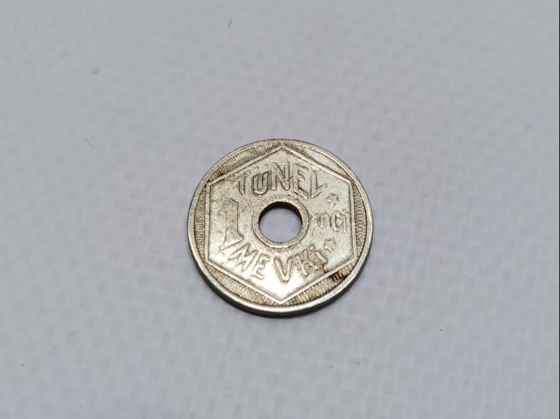 TÜNEL 1NCİ MEVKİİ NADİR JETON