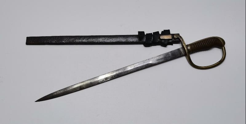 1. DÜNYA SAVAŞI DÖNEMİ OSMANLICA ALLAH BİZİMLE YAZILI TOPÇU KILICI