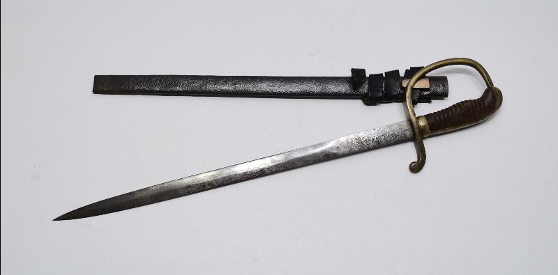 1. DÜNYA SAVAŞI DÖNEMİ OSMANLICA ALLAH BİZİMLE YAZILI TOPÇU KILICI