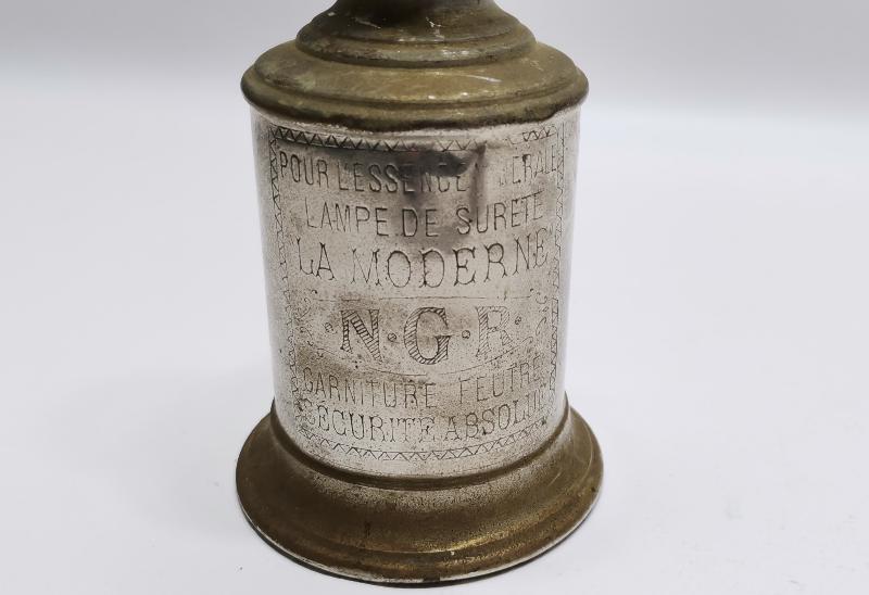 1880'LERDEN FRANSIZ YAPIMI PİRİNÇ LAMBA