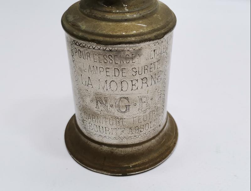 1880'LERDEN FRANSIZ YAPIMI PİRİNÇ LAMBA