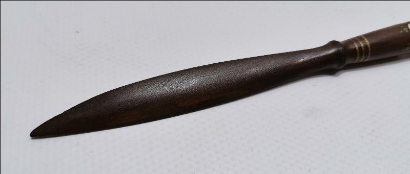 OSMANLI DÖNEMİ AFYON İŞİ SEDEF ÇAKMALI AHŞAP MEKTUP ZARFI AÇACAĞI