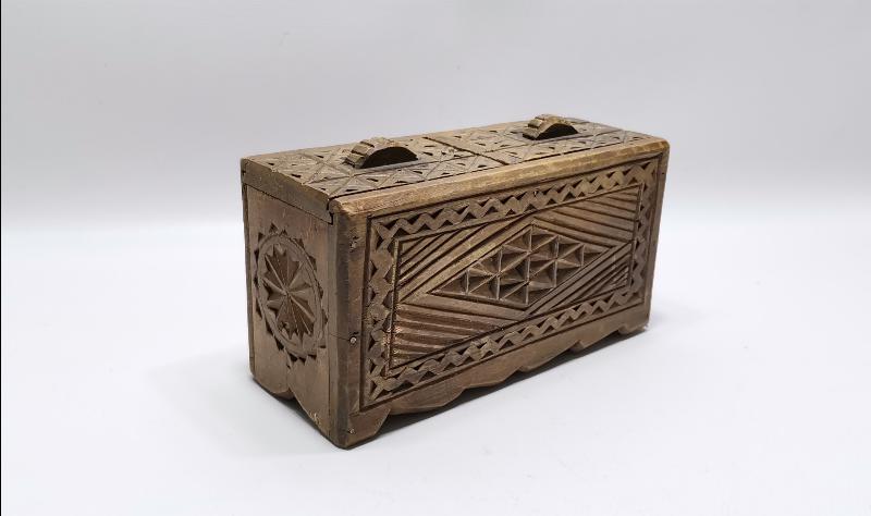 OSMANLI DÖNEMİ AHŞAP KAHVE KUTUSU