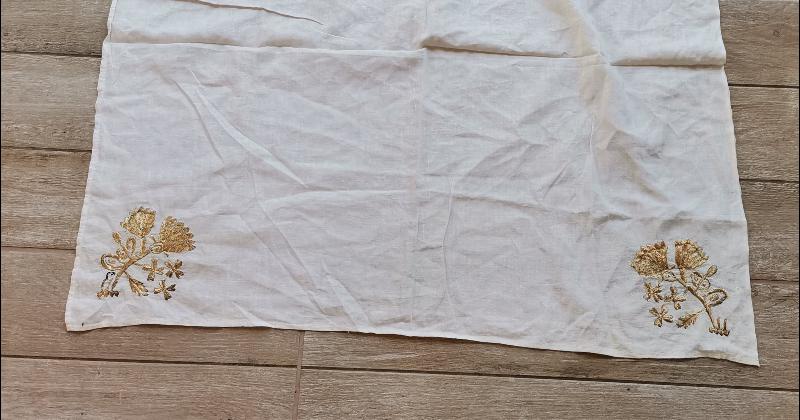 OSMANLI DÖNEMİ ALTIN SIRMA İŞÇİLİKLİ ÇEVRE