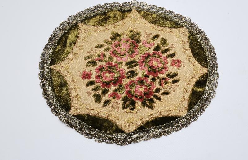 OSMANLI DÖNEMİ KADİFE GOBLEN SEHPA ÖRTÜSÜ